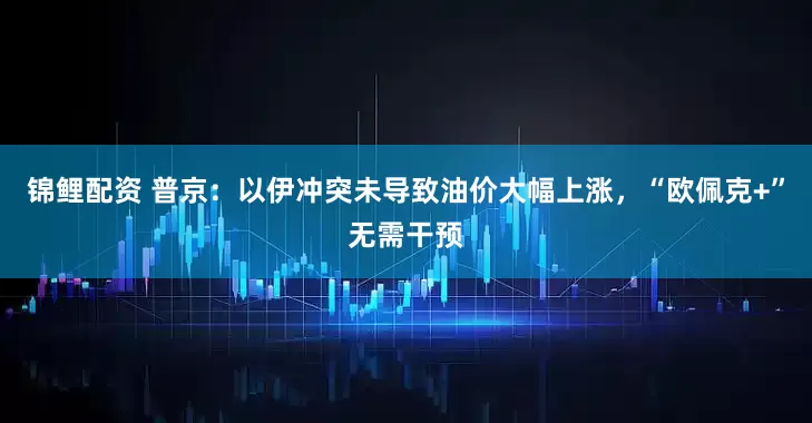 锦鲤配资 普京：以伊冲突未导致油价大幅上涨，“欧佩克+”无需干预