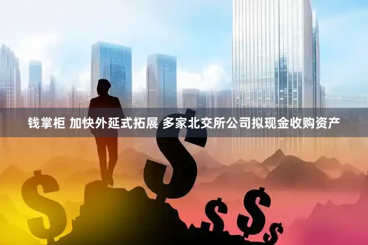 钱掌柜 加快外延式拓展 多家北交所公司拟现金收购资产