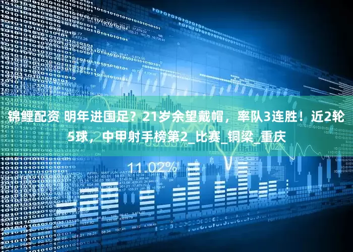 锦鲤配资 明年进国足？21岁余望戴帽，率队3连胜！近2轮5球，中甲射手榜第2_比赛_铜梁_重庆