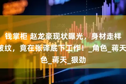 钱掌柜 赵龙豪现状曝光，身材走样满脸皱纹，竟在张译底下工作！_角色_蒋天_狠劲