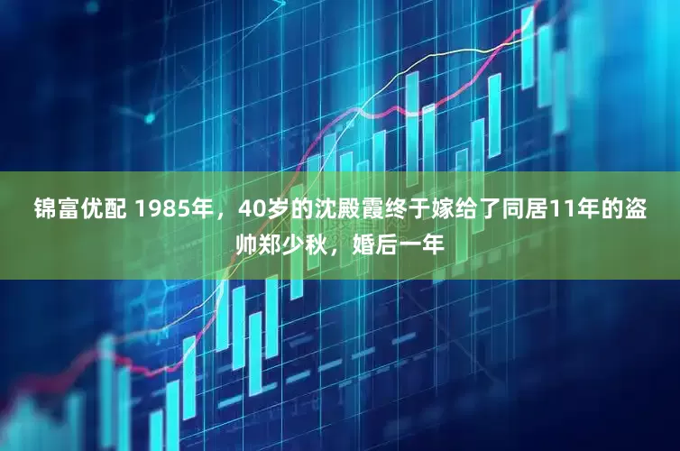 锦富优配 1985年，40岁的沈殿霞终于嫁给了同居11年的盗帅郑少秋，婚后一年